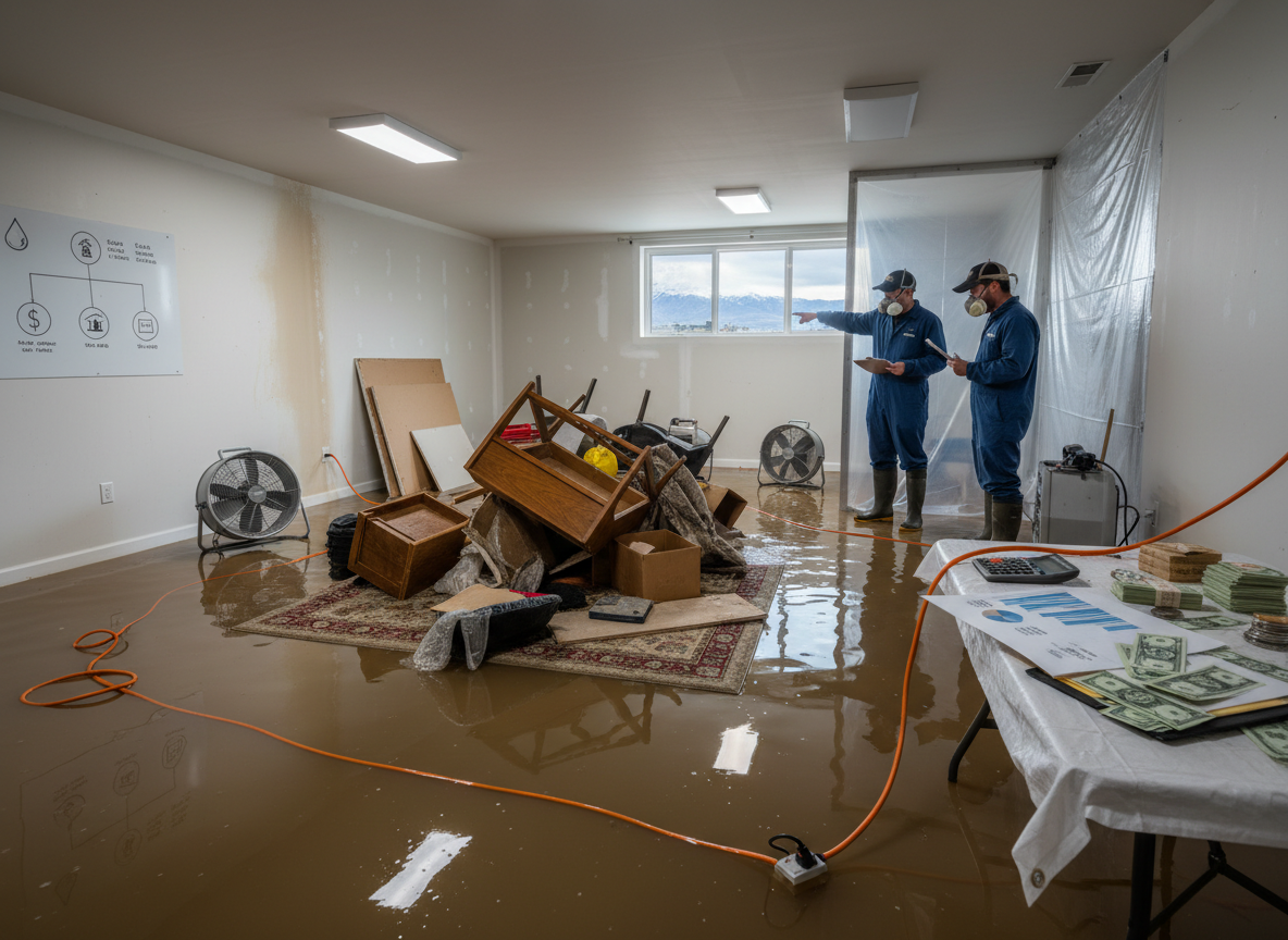 Typical Costs For Water Damage Restoration In Salt Lake County