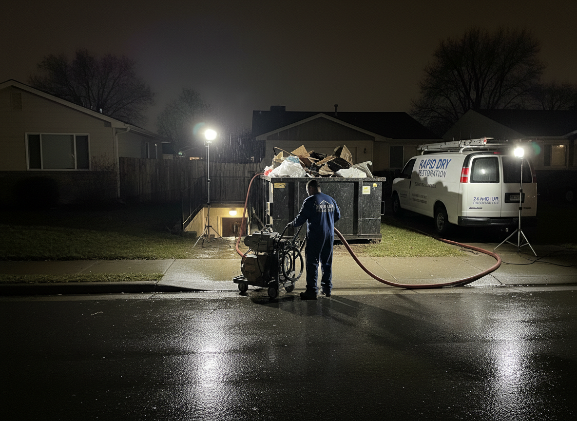 Water Damage restoration  in Union Park